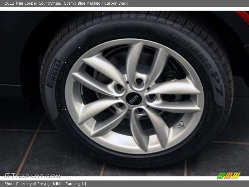 Cosmic Blue Metallic / Carbon Black 2012 Mini Cooper Countryman