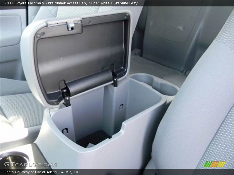 Super White / Graphite Gray 2011 Toyota Tacoma V6 PreRunner Access Cab