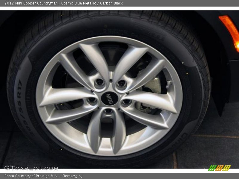 Cosmic Blue Metallic / Carbon Black 2012 Mini Cooper Countryman