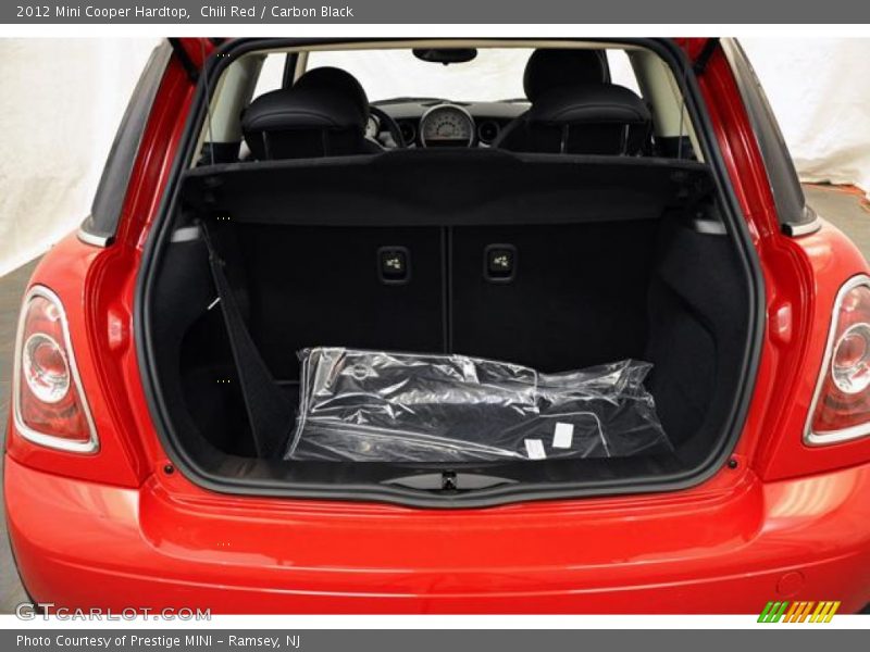 Chili Red / Carbon Black 2012 Mini Cooper Hardtop