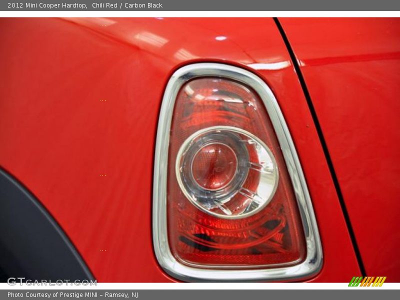Chili Red / Carbon Black 2012 Mini Cooper Hardtop
