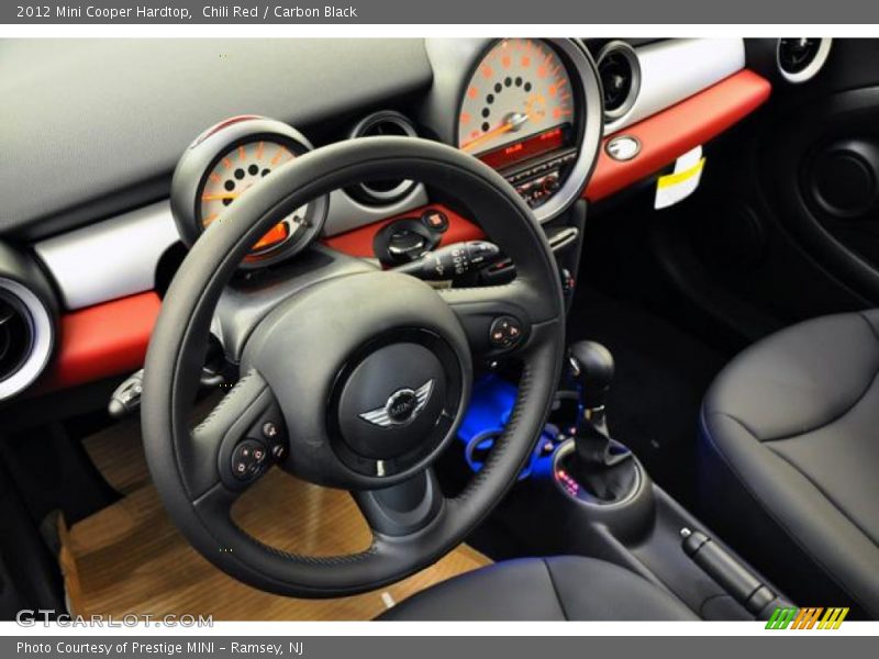 Chili Red / Carbon Black 2012 Mini Cooper Hardtop