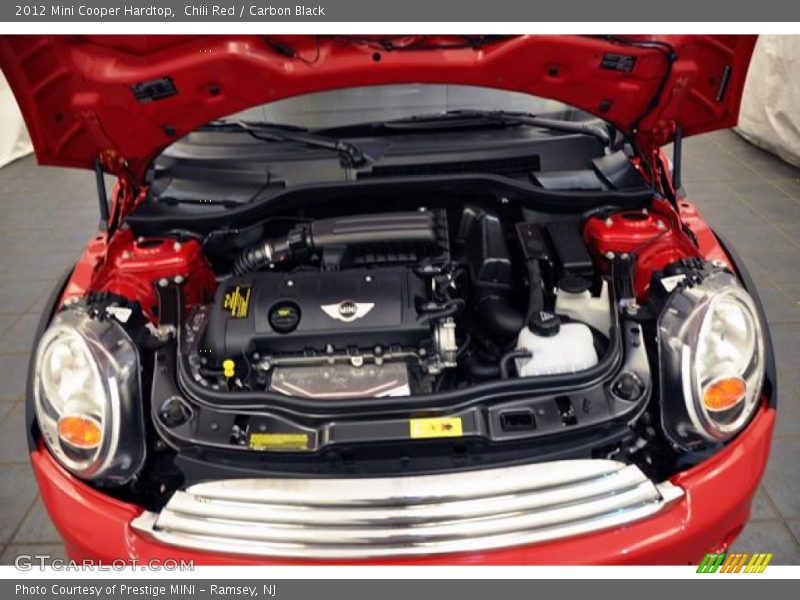 Chili Red / Carbon Black 2012 Mini Cooper Hardtop
