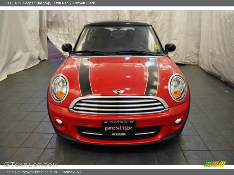 Chili Red / Carbon Black 2012 Mini Cooper Hardtop