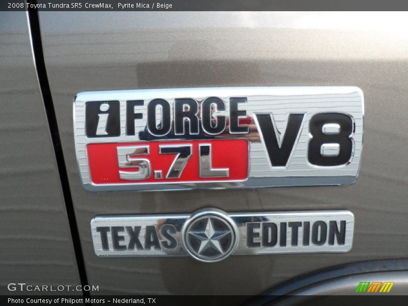 Pyrite Mica / Beige 2008 Toyota Tundra SR5 CrewMax