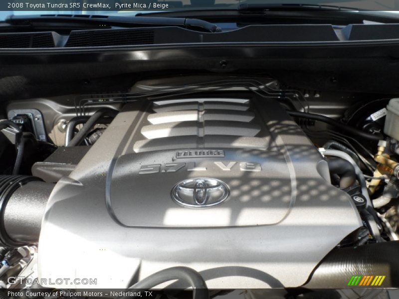 Pyrite Mica / Beige 2008 Toyota Tundra SR5 CrewMax