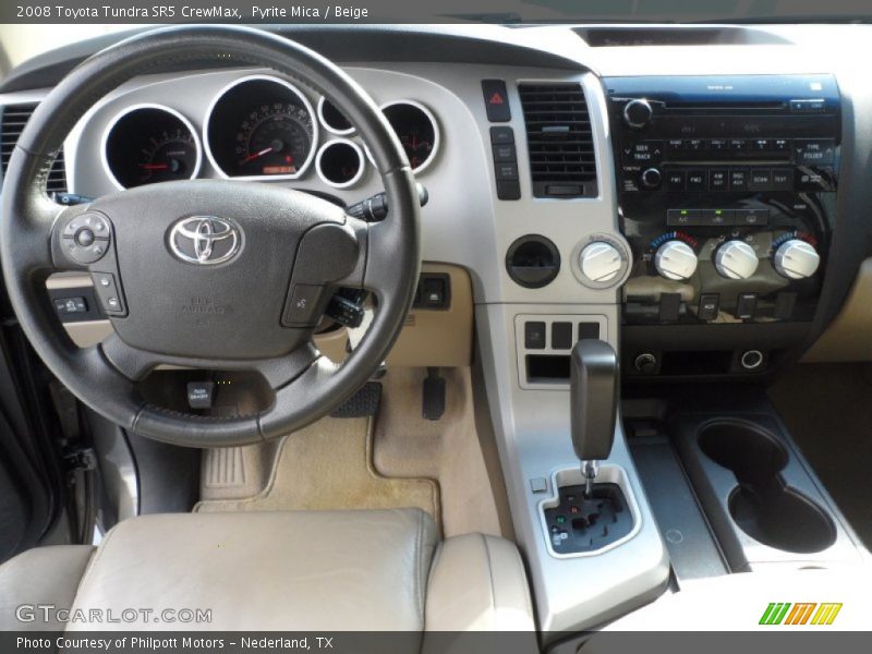 Pyrite Mica / Beige 2008 Toyota Tundra SR5 CrewMax