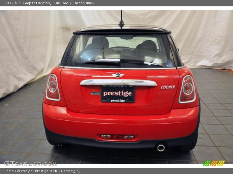 Chili Red / Carbon Black 2012 Mini Cooper Hardtop