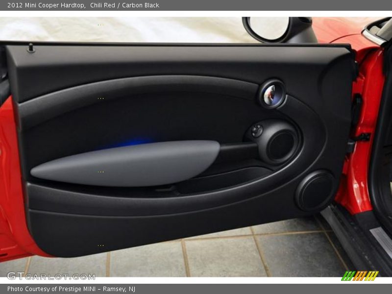 Chili Red / Carbon Black 2012 Mini Cooper Hardtop