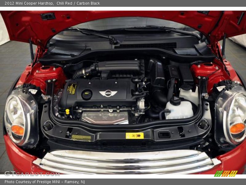 Chili Red / Carbon Black 2012 Mini Cooper Hardtop