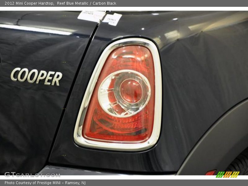 Reef Blue Metallic / Carbon Black 2012 Mini Cooper Hardtop
