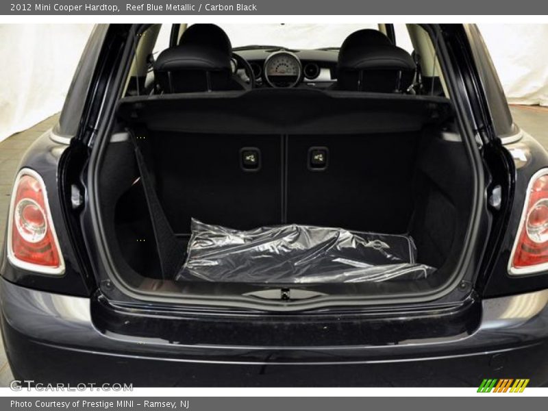 Reef Blue Metallic / Carbon Black 2012 Mini Cooper Hardtop