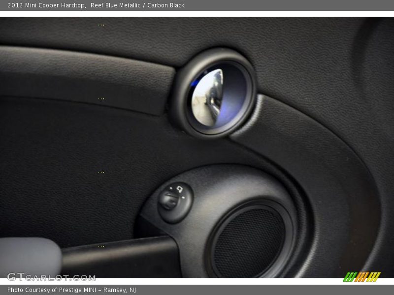 Reef Blue Metallic / Carbon Black 2012 Mini Cooper Hardtop