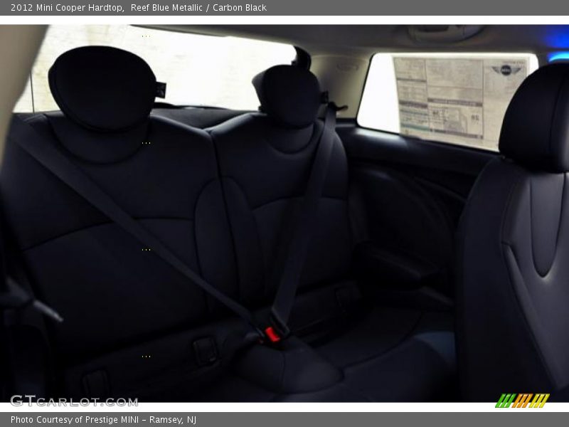 Reef Blue Metallic / Carbon Black 2012 Mini Cooper Hardtop