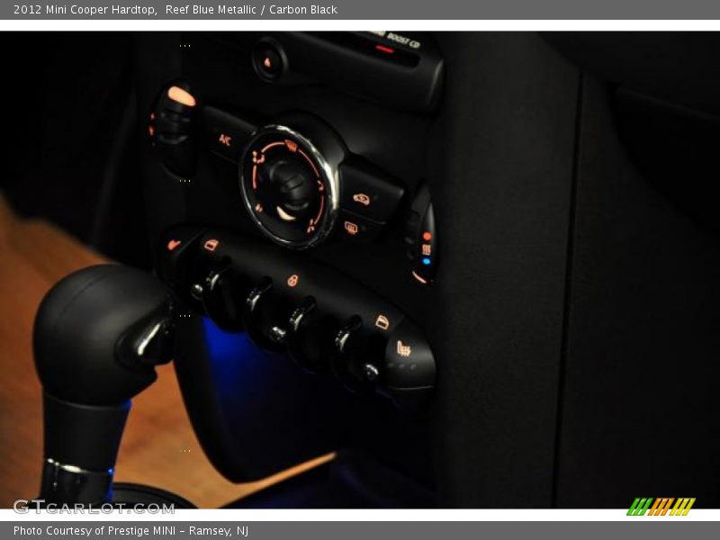 Reef Blue Metallic / Carbon Black 2012 Mini Cooper Hardtop