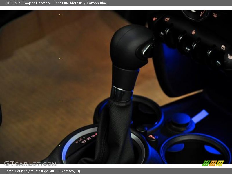 Reef Blue Metallic / Carbon Black 2012 Mini Cooper Hardtop