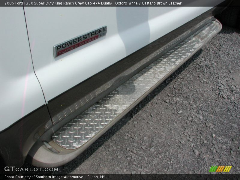 Oxford White / Castano Brown Leather 2006 Ford F350 Super Duty King Ranch Crew Cab 4x4 Dually