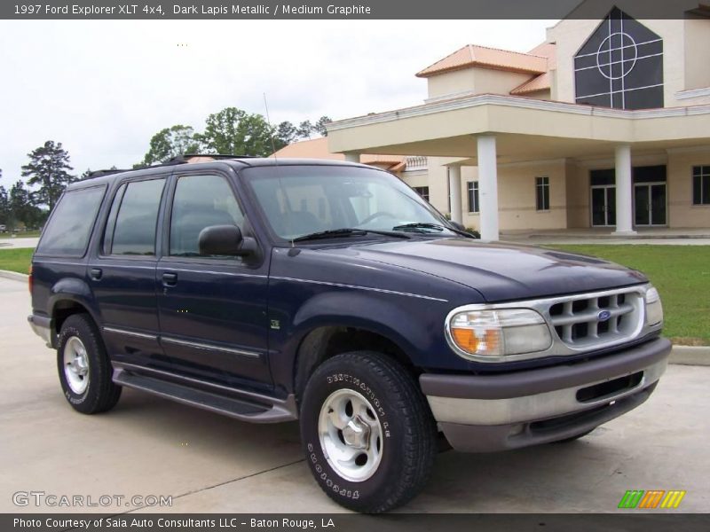 Dark Lapis Metallic / Medium Graphite 1997 Ford Explorer XLT 4x4