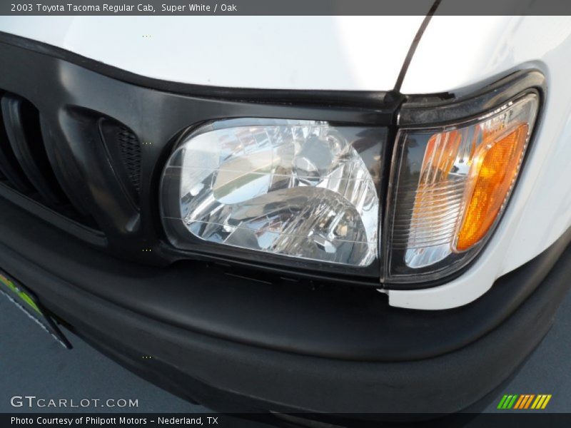 Super White / Oak 2003 Toyota Tacoma Regular Cab
