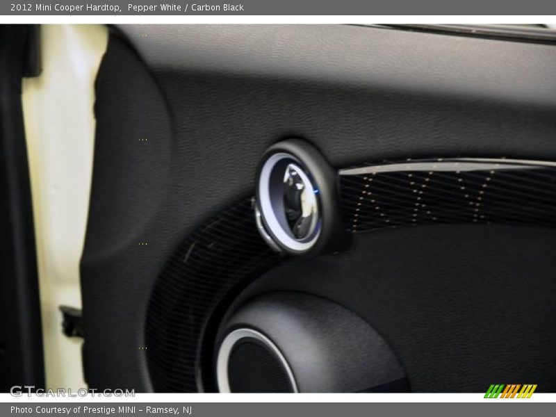 Pepper White / Carbon Black 2012 Mini Cooper Hardtop