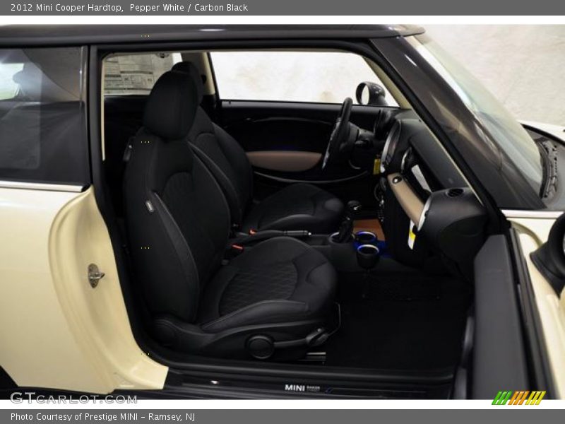 Pepper White / Carbon Black 2012 Mini Cooper Hardtop