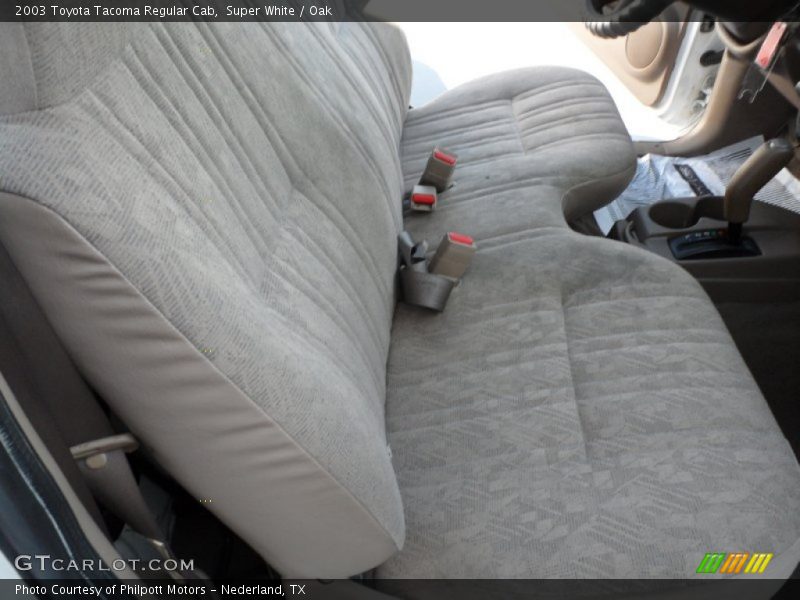 Super White / Oak 2003 Toyota Tacoma Regular Cab