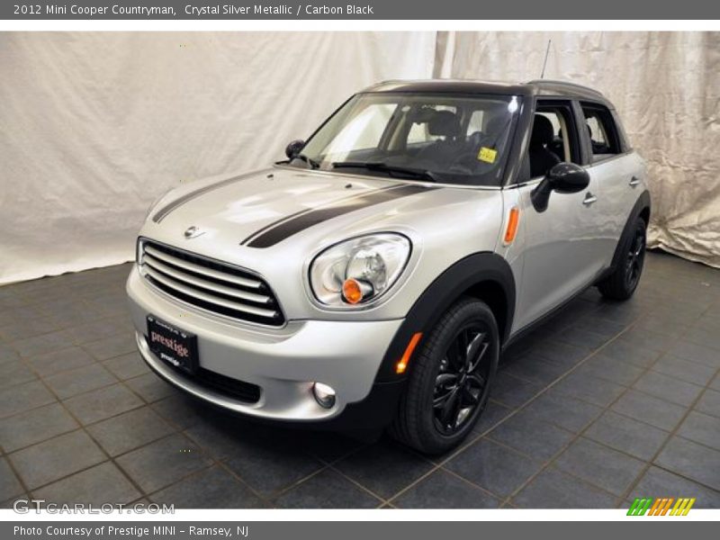 Crystal Silver Metallic / Carbon Black 2012 Mini Cooper Countryman