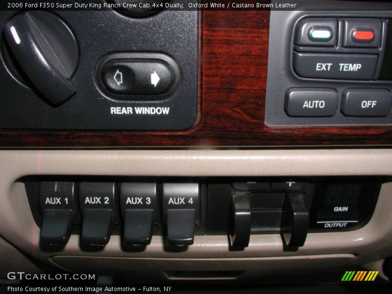 Oxford White / Castano Brown Leather 2006 Ford F350 Super Duty King Ranch Crew Cab 4x4 Dually