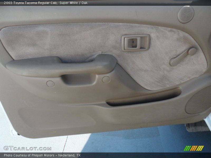 Super White / Oak 2003 Toyota Tacoma Regular Cab