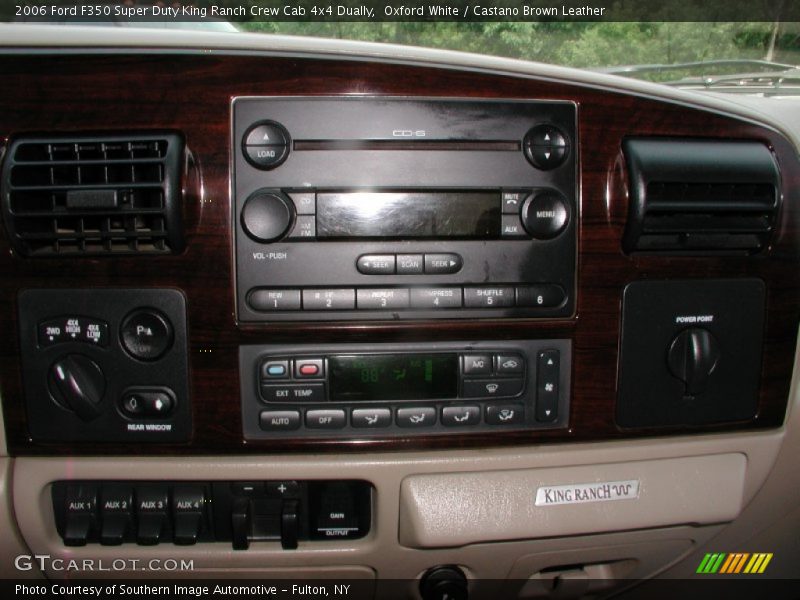 Oxford White / Castano Brown Leather 2006 Ford F350 Super Duty King Ranch Crew Cab 4x4 Dually