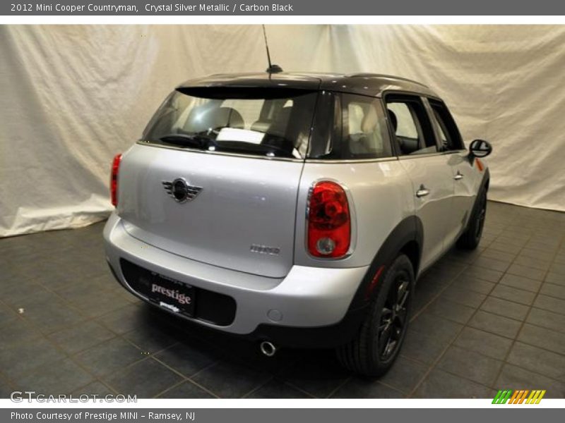 Crystal Silver Metallic / Carbon Black 2012 Mini Cooper Countryman