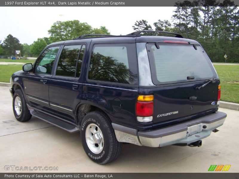 Dark Lapis Metallic / Medium Graphite 1997 Ford Explorer XLT 4x4