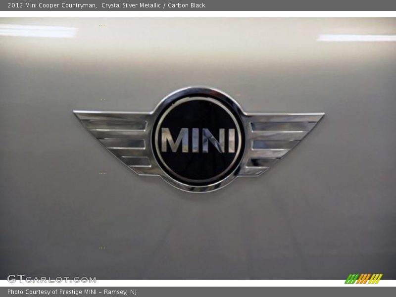 Crystal Silver Metallic / Carbon Black 2012 Mini Cooper Countryman