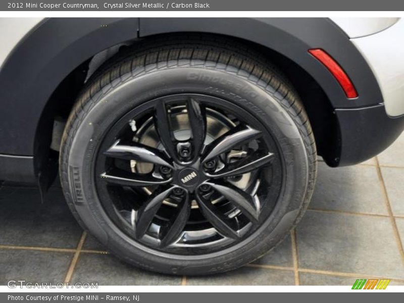 Crystal Silver Metallic / Carbon Black 2012 Mini Cooper Countryman