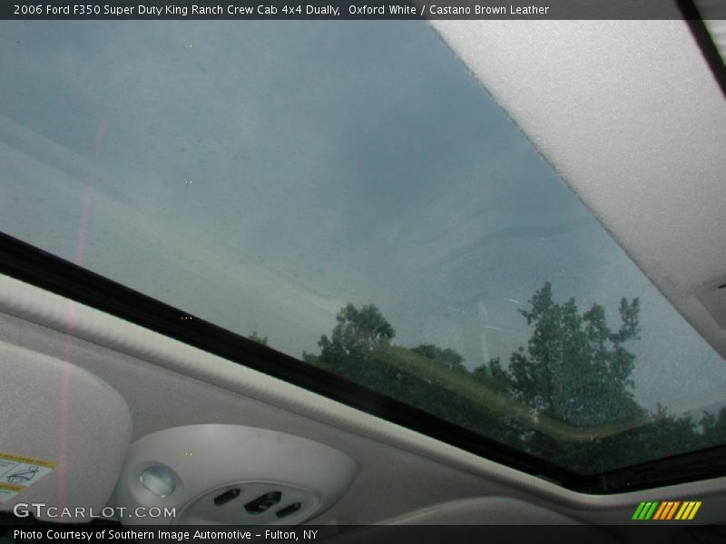Oxford White / Castano Brown Leather 2006 Ford F350 Super Duty King Ranch Crew Cab 4x4 Dually