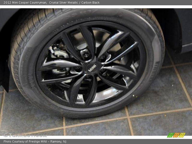Crystal Silver Metallic / Carbon Black 2012 Mini Cooper Countryman