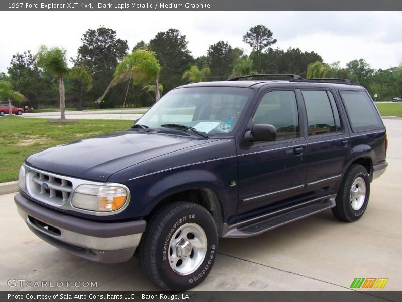 Dark Lapis Metallic / Medium Graphite 1997 Ford Explorer XLT 4x4