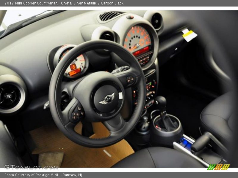 Crystal Silver Metallic / Carbon Black 2012 Mini Cooper Countryman