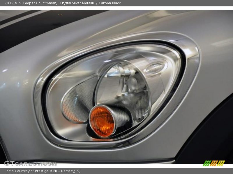 Crystal Silver Metallic / Carbon Black 2012 Mini Cooper Countryman