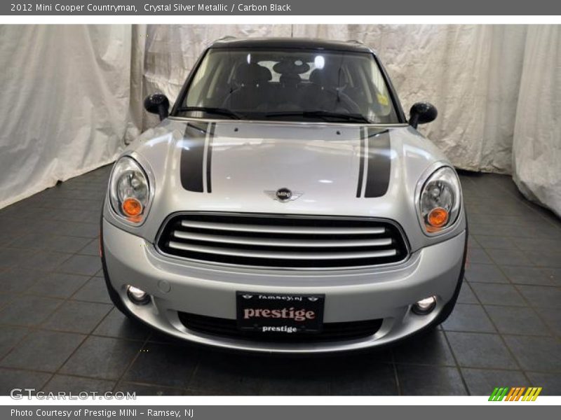 Crystal Silver Metallic / Carbon Black 2012 Mini Cooper Countryman