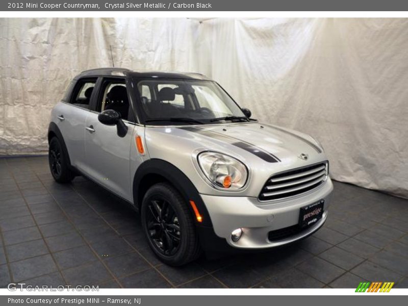 Crystal Silver Metallic / Carbon Black 2012 Mini Cooper Countryman