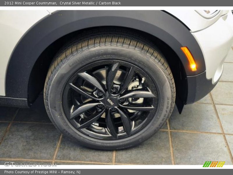 Crystal Silver Metallic / Carbon Black 2012 Mini Cooper Countryman
