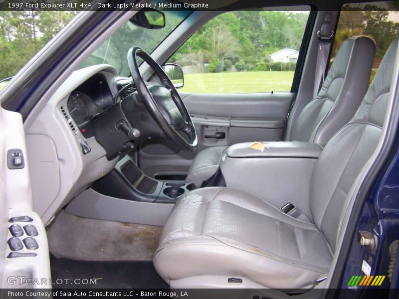 Dark Lapis Metallic / Medium Graphite 1997 Ford Explorer XLT 4x4
