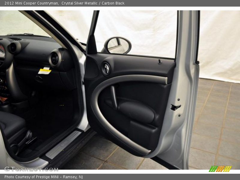 Crystal Silver Metallic / Carbon Black 2012 Mini Cooper Countryman