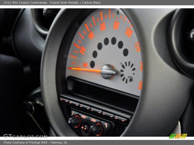 Crystal Silver Metallic / Carbon Black 2012 Mini Cooper Countryman