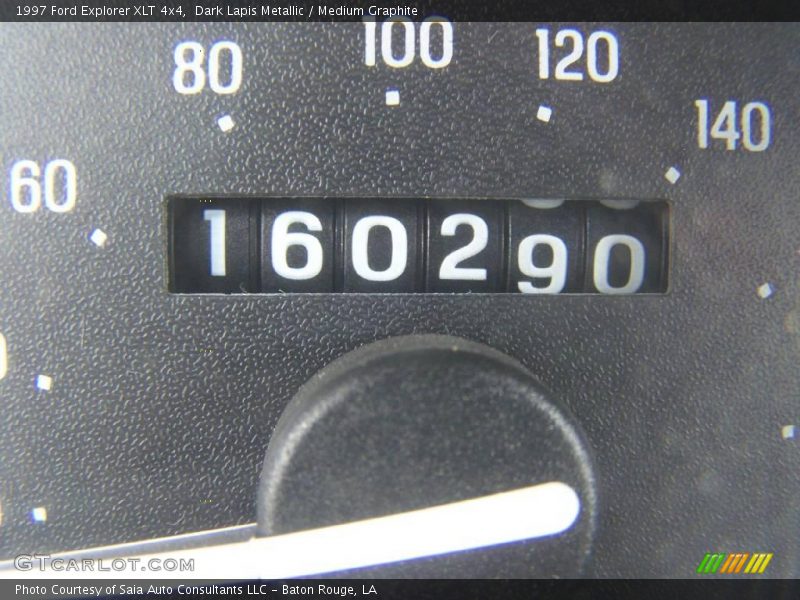 Dark Lapis Metallic / Medium Graphite 1997 Ford Explorer XLT 4x4