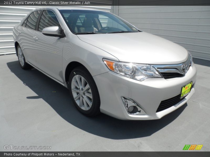 Classic Silver Metallic / Ash 2012 Toyota Camry XLE V6