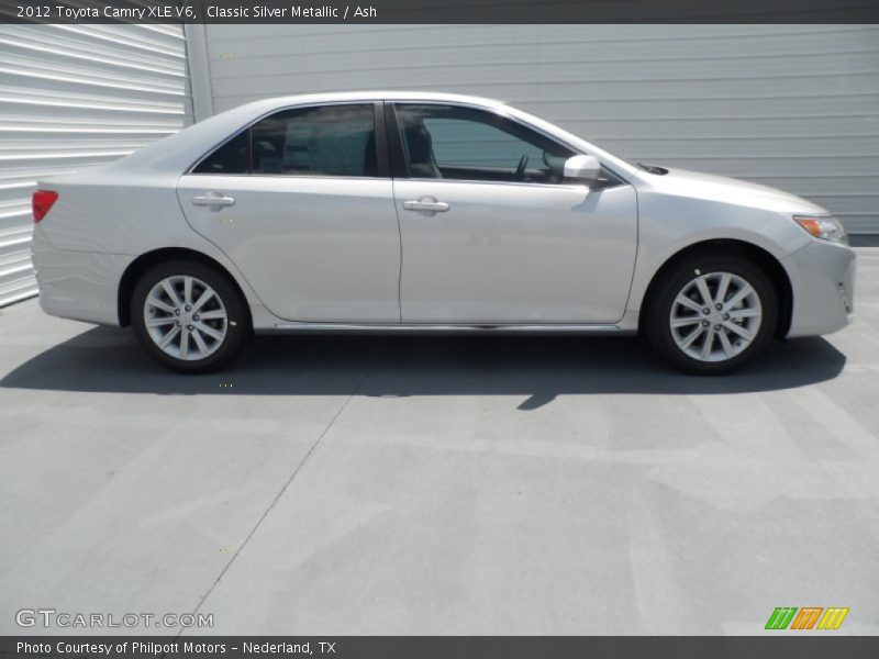 Classic Silver Metallic / Ash 2012 Toyota Camry XLE V6