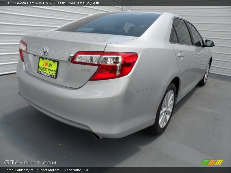 Classic Silver Metallic / Ash 2012 Toyota Camry XLE V6