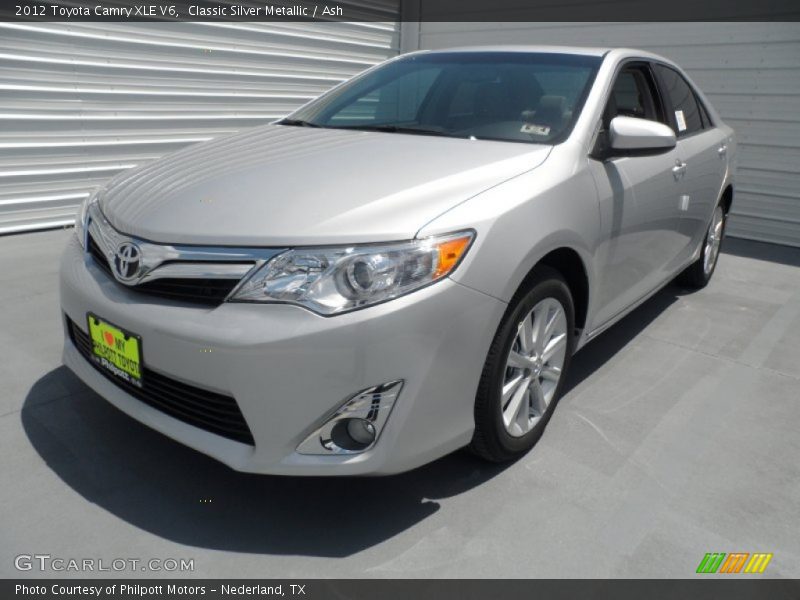 Classic Silver Metallic / Ash 2012 Toyota Camry XLE V6